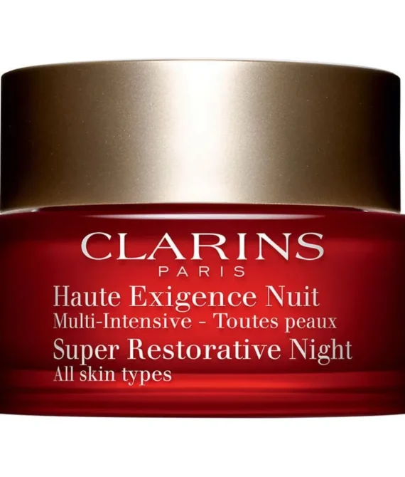 Clarins Super Restorative Night Cream for Unisex 1.6 Ounce