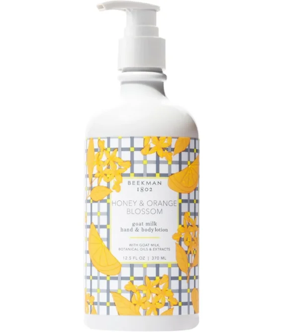 Beekman 1802 Goat Milk Honey Orange Blossom Hand Lotion 12.5oz
