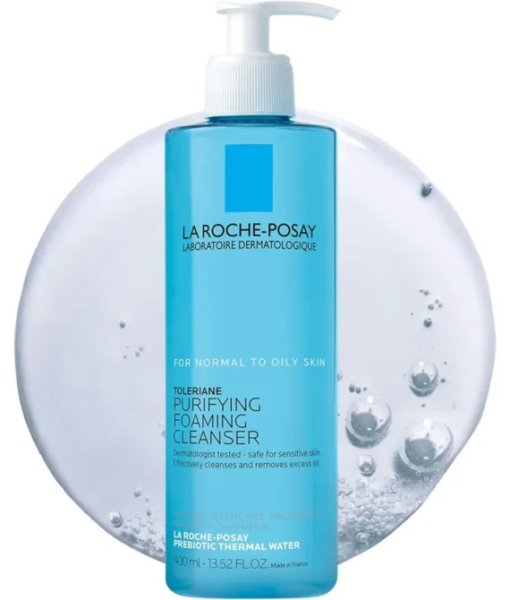 La RochePosay Toleriane Face Wash Cleanser 13.52 Fl Oz