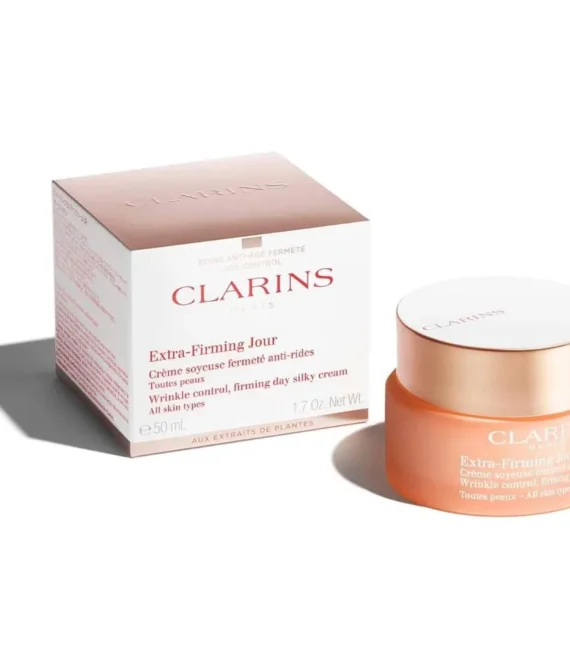 Clarins Extra Firming Jour Wrinkle Control Firming Day Silky Cream all Skin Types 50ml1.7oz