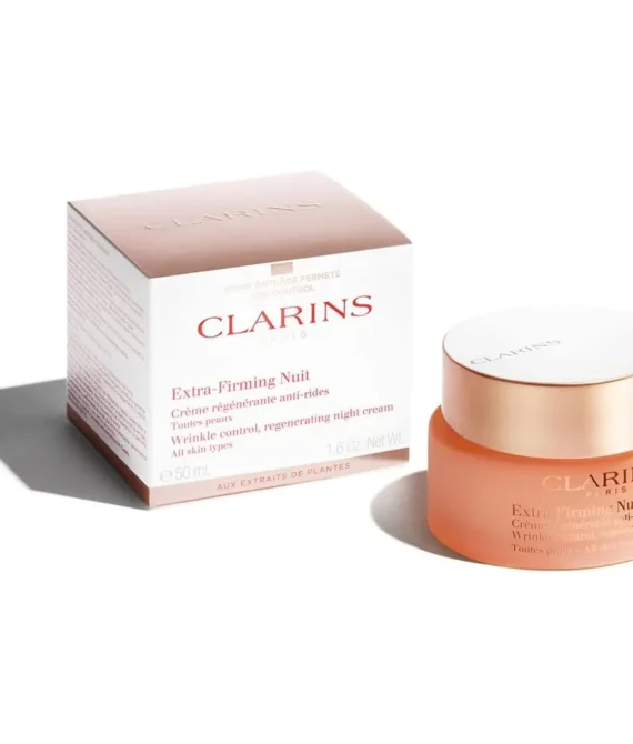 Clarins Extra Firming Nuit Wrinkle Control Regenerating Night Silky Cream all Skin Type 50ml1.6oz