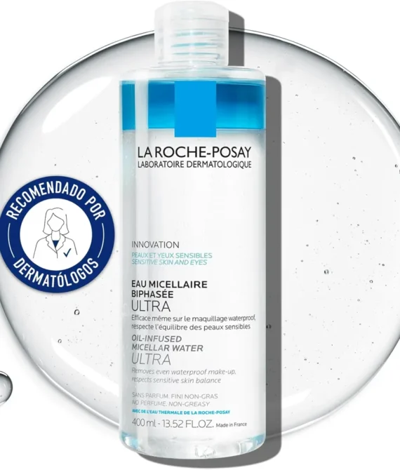 La RochePosay Oil Infused micellar Water 400 ml