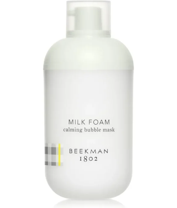 Beekman 1802 Milk Foam Calming Bubble Face Mask Fragrance Free 1.69 oz Boosts Circulation & Collagen With Goat Milk & Cucumber Good for Sensitive Uneven & Irritated Skin Cruelty Free