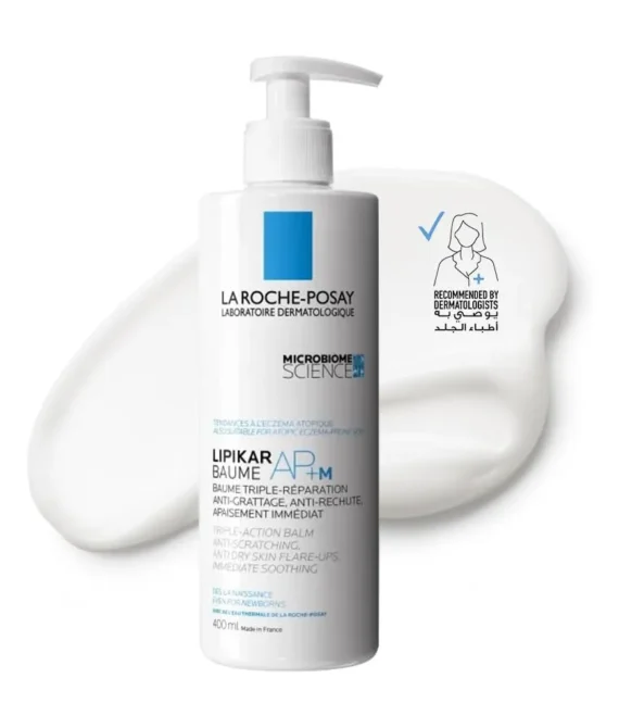 La RochePosay Lipikar Baume Ap+M Moisturizing for Dry and EczemaProne Skin 400ml
