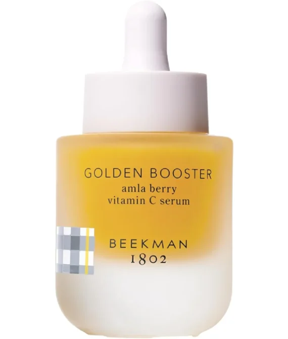 Beekman 1802 Golden Booster Amla Berry Face Serum Fragrance Free 1 fl oz PlantBased Vitamin C Alternative Good for Sensitive Skin Cruelty Free