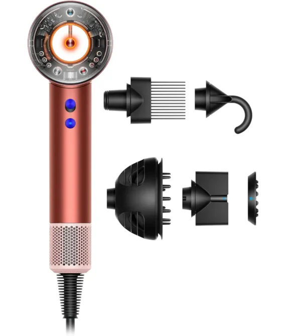 Dyson Supersonic Nural Hair Dryer Strawberry BronzeBlush Pink | 56172701 | 2 Years Dyson Warranty