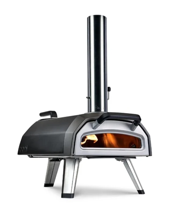 Ooni Karu 2 Multi-Fuel Outdoor Pizza Oven – Wood and Gas Outdoor Pizza Oven with Pizza Stone & Intergrated Thermometer, Pizza Oven Outdoor, Dual Fuel 12 Inch Pizza Maker (Karu 2)