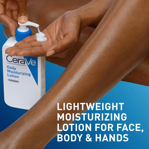 CeraVe Daily Moisturizing Lotion, Face and Body Lotion, Skin care, 12oz - Image 4
