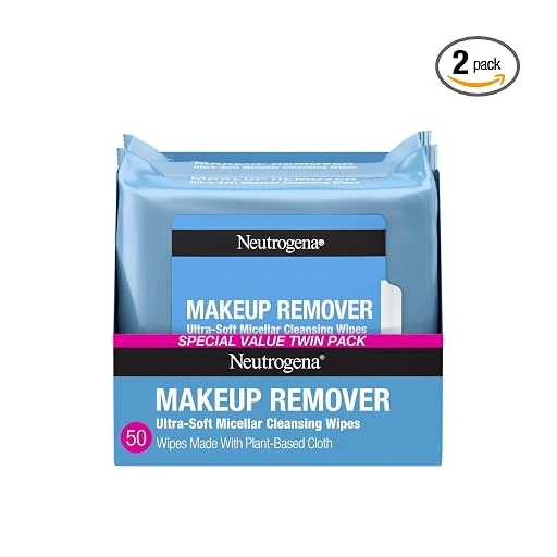Neutrogena Makeup Remover Micellar Wipes, 2 Pack of 25 Ct - Image 4