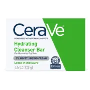 CeraVe Hydrating Cleanser Bar, Face Wash with 5% Moisturizing Cream, 4.5oz