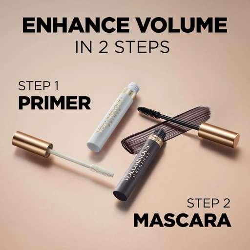 LOreal Paris Voluminous Lash Boosting Conditioning Primer Mascara, White Primer, 0.24 Fl Oz., 1 Count - Image 4