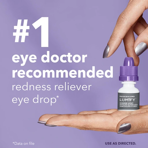 Lumify Redness Relief Eye Drops, Whiter & Brighter Looking Eyes, 0.08 oz - Image 3