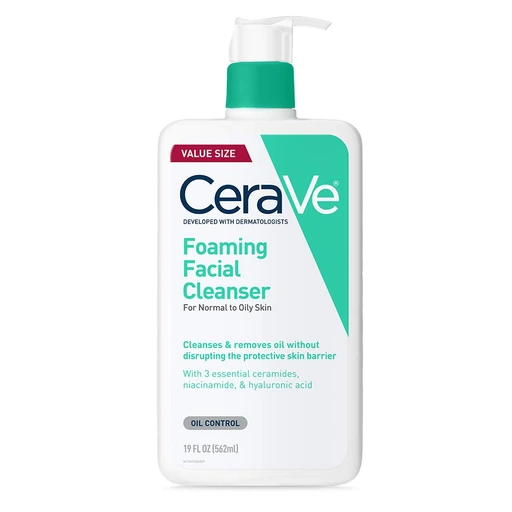 CeraVe Foaming Facial Cleanser for Oily Skin - 19 oz - Nan