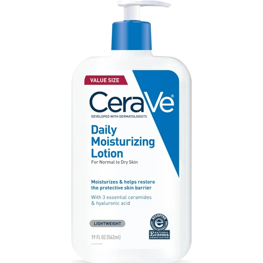 CeraVe Daily Moisturizing Lotion, Face and Body Lotion, Skin care, 19oz