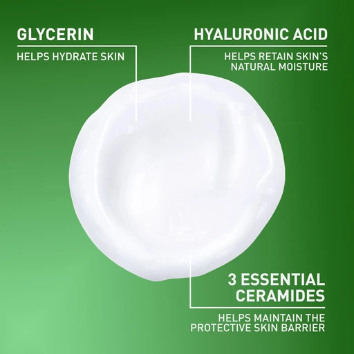 CeraVe Hydrating Cleanser for Dry Skin with Hyaluronic Acid & Ceramides - 19oz - Nan - Image 3