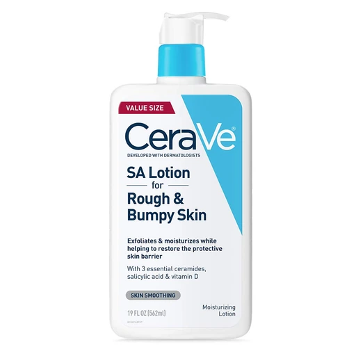 CeraVe Salicylic Acid Lotion, Body Lotion for Rough & Bumpy Skin, 19oz