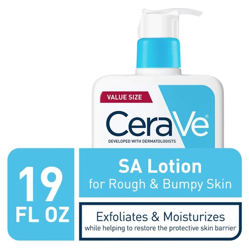 CeraVe Salicylic Acid Lotion, Body Lotion for Rough & Bumpy Skin, 19oz - Image 3