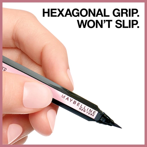 Maybelline Hyper Easy Liquid Pen Eyeliner, Waterproof, Satin Finish, Pitch Black, 0.018 Fl Oz - Image 5