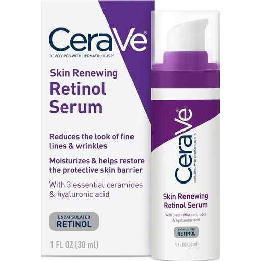 CeraVe Retinol Serum for Face with Niacinamide & Hyaluronic Acid