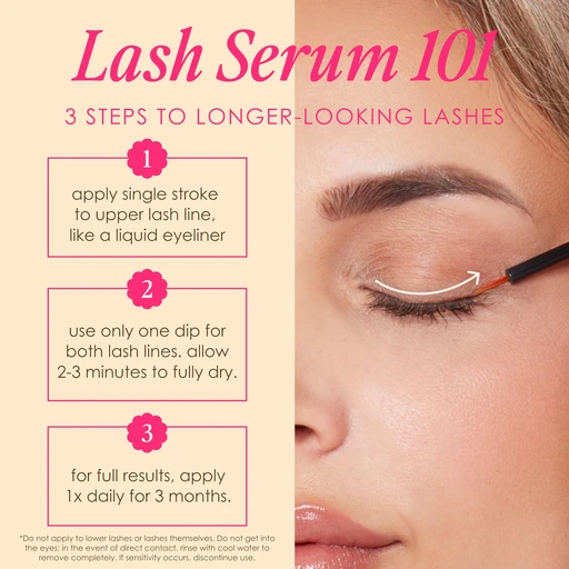 Grande Cosmetics GrandeLASH-MD Lash Enhancing Serum - Peptide & Vitamin Infused Formula for Longer, Thicker, Fuller Looking Lashes - Ophthalmologist Tested, Cruelty-Free, 6 Week Supply (1mL) - Image 4