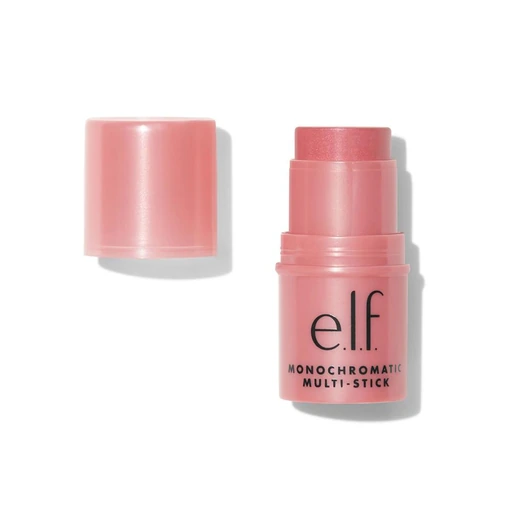 e.l.f. Monochromatic Multi Stick, Cream-to-Powder, Dazzling Peony