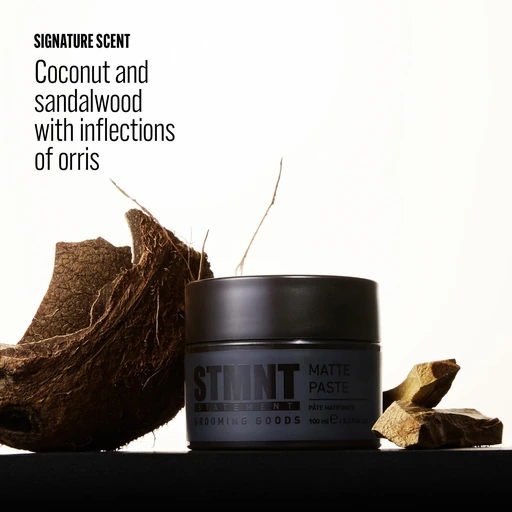 STMNT Grooming Goods Matte Paste 3.38 oz All Day Strong Hold & High Volume Hair Clay Paste For Men Non-Greasy Formula Texture Paste for Hair Ideal for Dry & Damp Hair Mens Hair Styling - Image 5