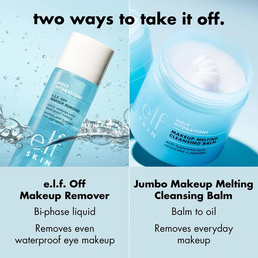e.l.f. SKIN Holy Hydration! Makeup Melting Cleansing Balm, 2 oz - Image 5