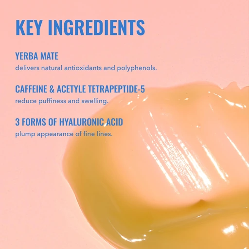 Good Molecules Yerba Mate Wake Up Eye Gel, Caffeine Under Eye Cream, 15 ml - Image 3