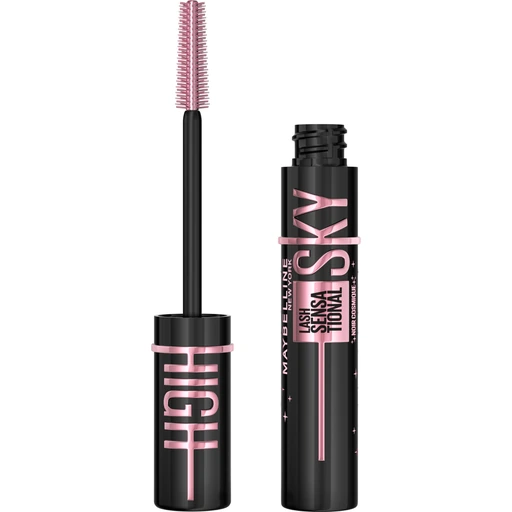 Maybelline Lash Sensational Sky High Washable Mascara, Cosmic Black - Volumizing, Lengthening & Defining