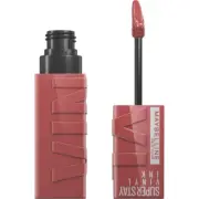 Maybelline Super Stay Vinyl Ink Liquid Lipcolor - Cheeky (Rose Nude), Longwear High Pigment with Instant Shine, 0.14 fl oz - 35 Cheeky