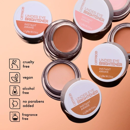 Catrice Under Eye Brightener, Dark Circles Color Corrector (010 Light Rose) - Image 5