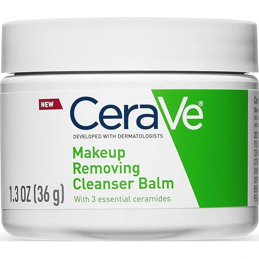 CeraVe Hydrating Makeup Remover Cleansing Balm with Ceramides & Jojoba Oil, 1.3oz - Nan