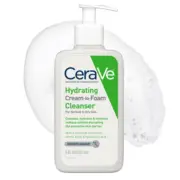 CeraVe Hydrating Cream To Foam Cleanser, Face Wash for Dry Skin, 8oz