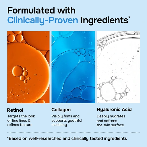 SimplyVital Face Moisturizer Retinol Collagen Hyaluronic Acid Cream 1.7 oz - Image 5
