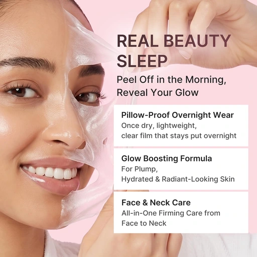 medicube Wrapping Mask Collagen - Overnight Peel Off Facial Mask - Image 4