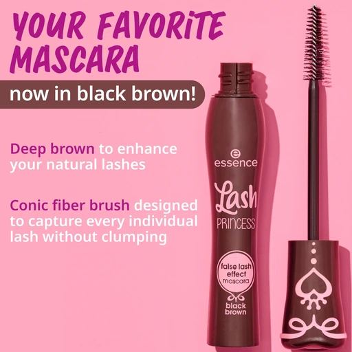 essence Lash Princess False Lash Effect Mascara, Brown (Pack of 1) - Image 3
