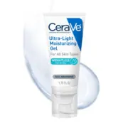 CeraVe Ultra-Light Moisturizing Gel, Niacinamide Face Moisturizer, 1.75oz