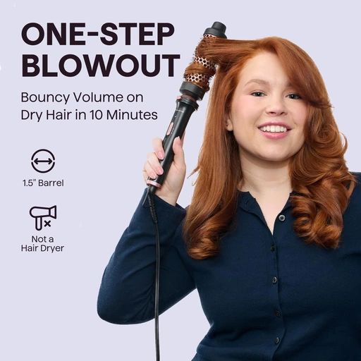 Wavytalk Thermal Brush 1.5 Detachable Heated Round Brush for Blowout Look - Image 2