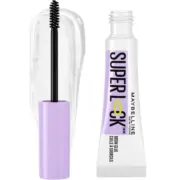 Maybelline Super Lock Clear Brow Glue Eyebrow Gel, 24HR Hold - 000 Clear