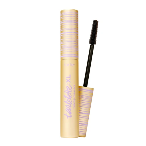 tarte tartelette XL tubing mascara Lash Extensions in a Tube with Peptide, Extra-Bold Buildable Lifted Length & Volume, Smudge-Proof Longwear, Easy-to-Remove, Vegan & Cruelty-Free