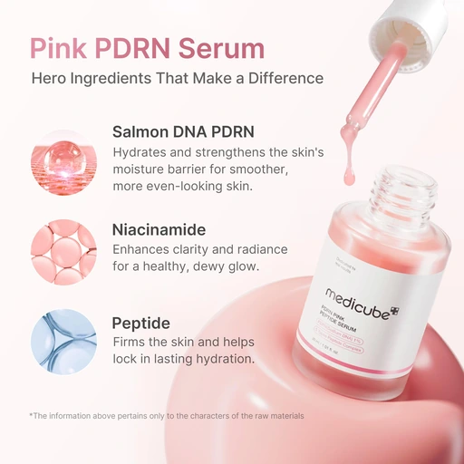 medicube PDRN Pink Peptide Serum with Salmon DNA - Image 3