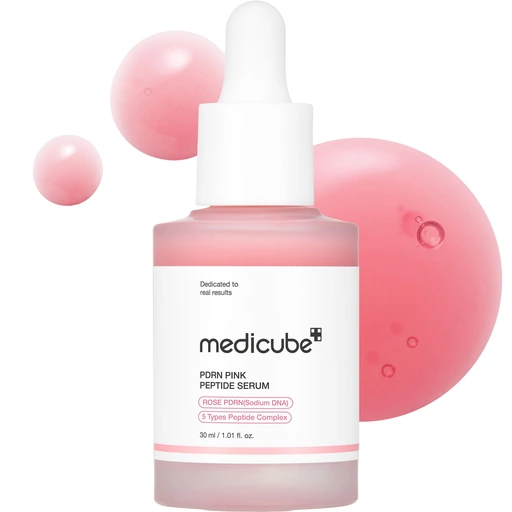 medicube PDRN Pink Peptide Serum with Rose PDRN