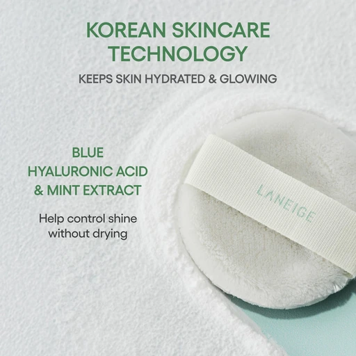 LANEIGE Neo Blurring Powder: Korean Oil-Control Compact with Pore Blurring, Smoothing Finish & Travel-Friendly, No-Spill Packaging - Image 4