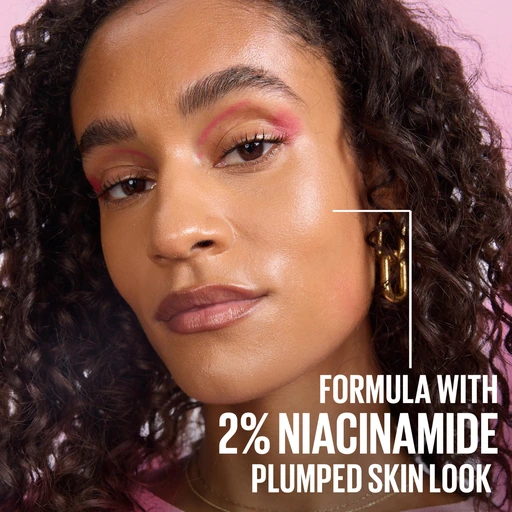 Maybelline Grippy Serum Primer, Hydrating Makeup Primer with 2% Niacinamide for 24H Makeup Wear, Clear - Nan - Image 5