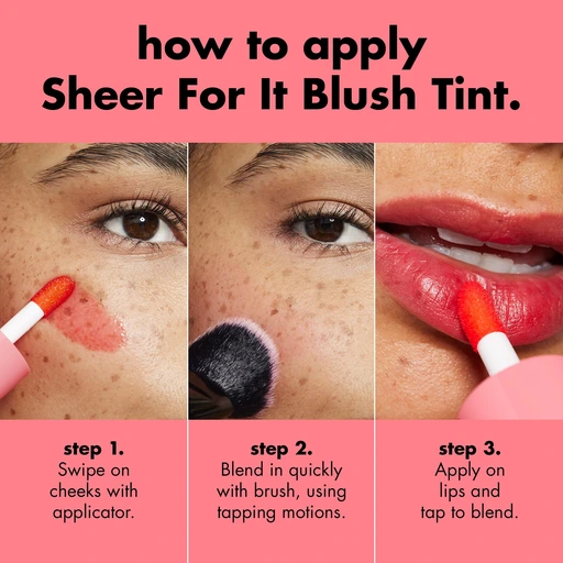 e.l.f. Sheer For It Blush Tint, Plums Up - Image 3