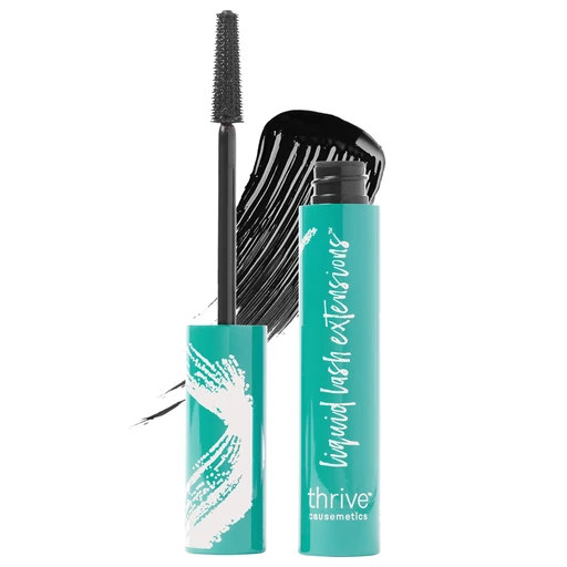 Thrive Causemetics Liquid Lash Extensions Mascara, Rich Black Shade