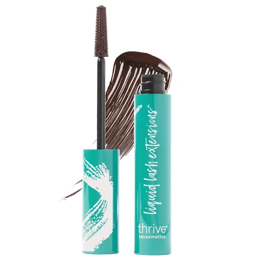 Thrive Causemetics Liquid Lash Extensions Mascara, Brown Black Shade