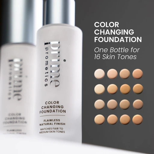Prime Prometics Color Changing Foundation for Mature Women - Image 3