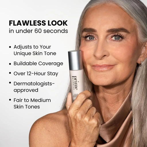 Prime Prometics Color Changing Foundation for Mature Women - Image 4