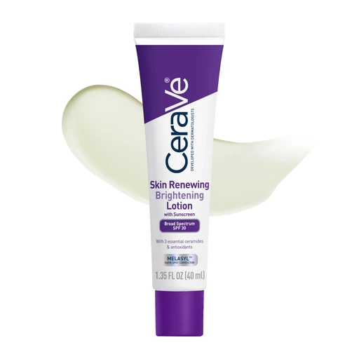 CeraVe Brightening Face Lotion with SPF 30, Niacinamide & Ceramides, 1.35oz